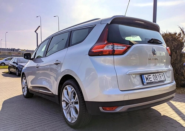 Renault Grand Scenic cena 58800 przebieg: 127453, rok produkcji 2017 z Annopol małe 466